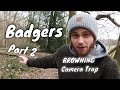 BADGERS | A Wildlife Vlog - Part 2 | Browning Recon Force Camera Trap