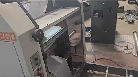 V Sharp Bottom Paper Bag Making Machine with 2 Colour Printing I 100% Make In India