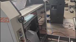 V Sharp Bottom Paper Bag Making Machine with 2 Colour Printing I 100% Make In India