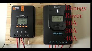 Renogy Rover MPPT Solar Charge Controller 20A 30A 40A  Review