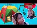 LIBURAN SERU!! Hana Bersama Teman Bermain Tenda Kemah Anak & Mainan Tradisional Jadul ft Tic Tac