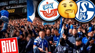 Schalke-Ultras rasieren die BILD-Zeitung...