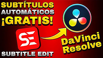 Cómo Tener SUBTÍTULOS AUTOMÁTICOS GRATIS en DAVINCI RESOLVE 20 Con IA Subtitle Edit 