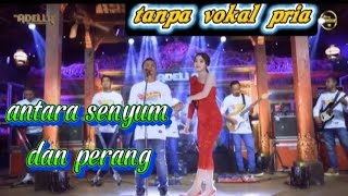 Antara Senyum dan Perang // karaoke //tanpa vokal pria 