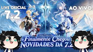 🔴(AO VIVO) LIVE OFICIAL 7.2 COMEÇOU! vem MITYA Pack mais caro por 310! | Genshin impact 7.2