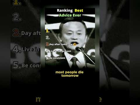 Ranking Best Motivational Advice Ever
