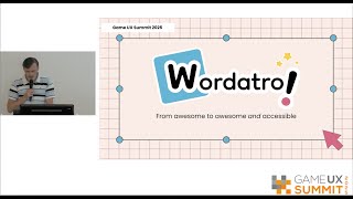 GUXS 25 | Wordatro: From awesome to awesome AND accessible | Olivier Nourry