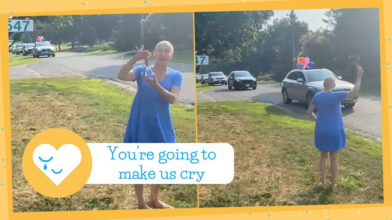 Fitness Coach Given Cancer All-Clear Surprised With Celebratory Parade
