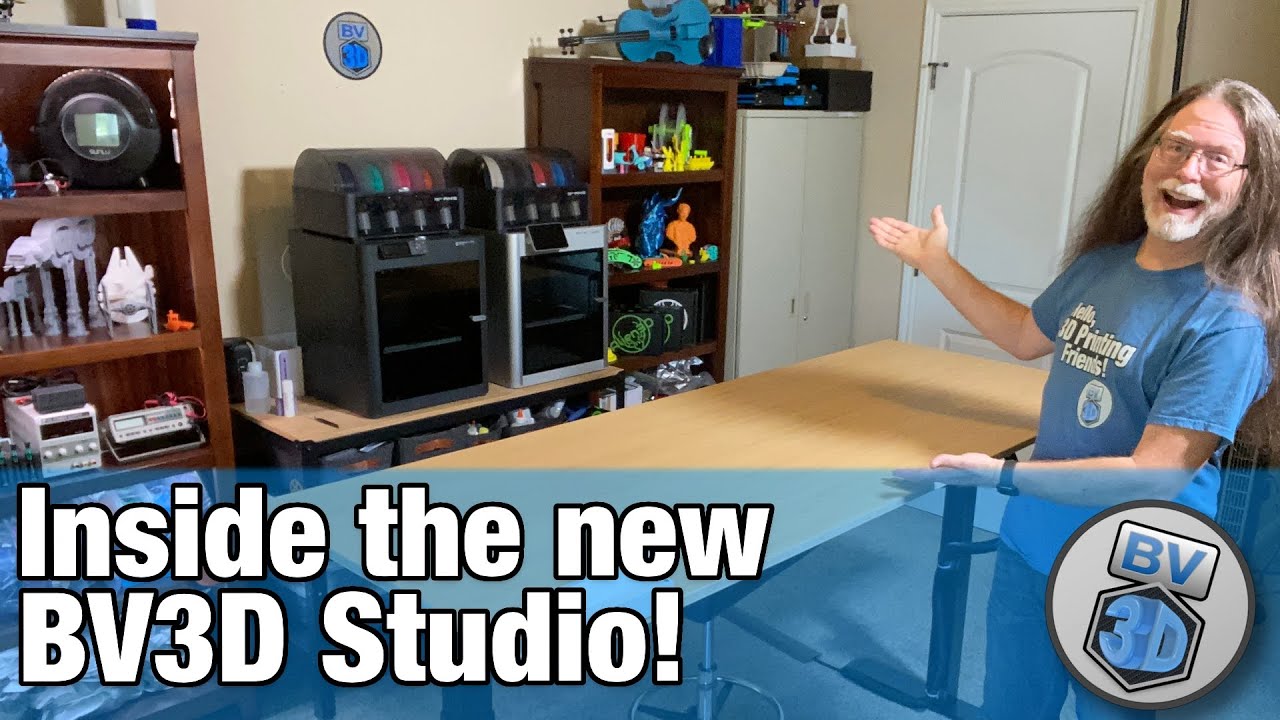 BEHIND THE SCENES - The New BV3D Channel Studio + FlexiSpot Standing Desk