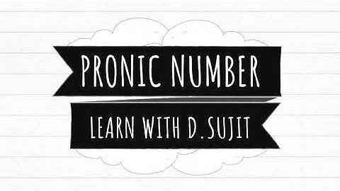 How to write a program to check whether the number is pronic number or not in BlueJ editor |#D.Sujit