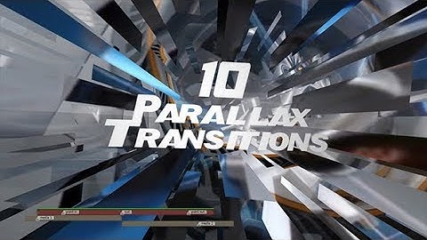 10 QUICK PARALLAX TRANSITIONS ► [ AFTER EFFECTS TEMPLATES ]