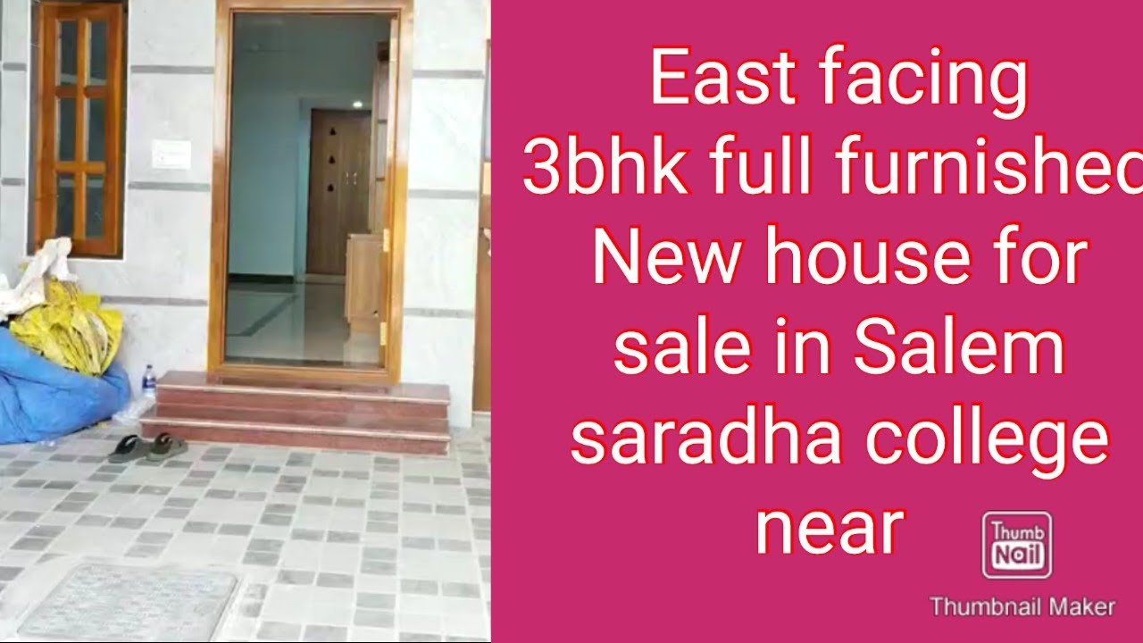 Salem saradha college near East facing new house for sale YouTube