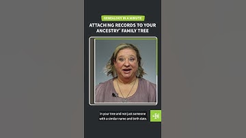 Attaching Records to Your Family Tree | #Shorts | Ancestry®