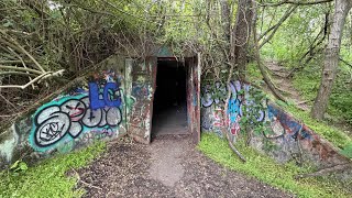 The Old TNT Bunkers in Point Pleasant, WV (Mothman's Home)
