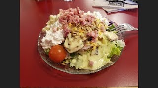Surprise salad fun day at our local North Eugene Abby's Legendary Pizza (OFL 0743)