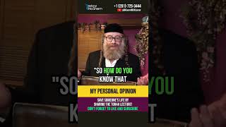 My personal opinion ? Value of Torah vs. Your Opinion shorts torah