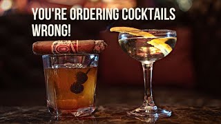 How to PROPERLY order cocktails at a bar! Profile