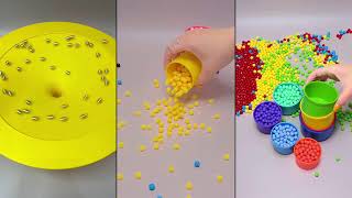 Satisfying Beautiful Beads, Colorful Balls, Haba Slope, Xylophone,  Falling Beads Reverse Video ◀️ screenshot 5