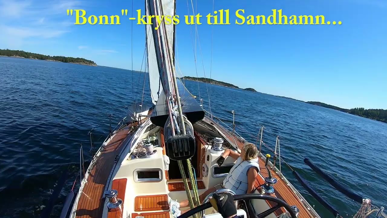 Sommarsegling 2023 del 5 Vidare norrut mot Sandhamn och Telegrafholmen