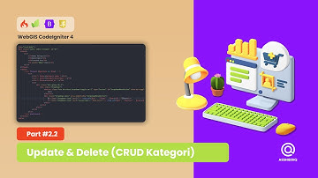 Tutorial WebGIS CI4 - #2.2 Update & Delete (CRUD Kategori)