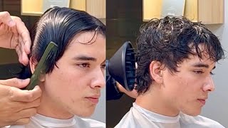 Corte de cabello a tijera masculino #modcut #haircut #estilo #cambiodelook #tutorial