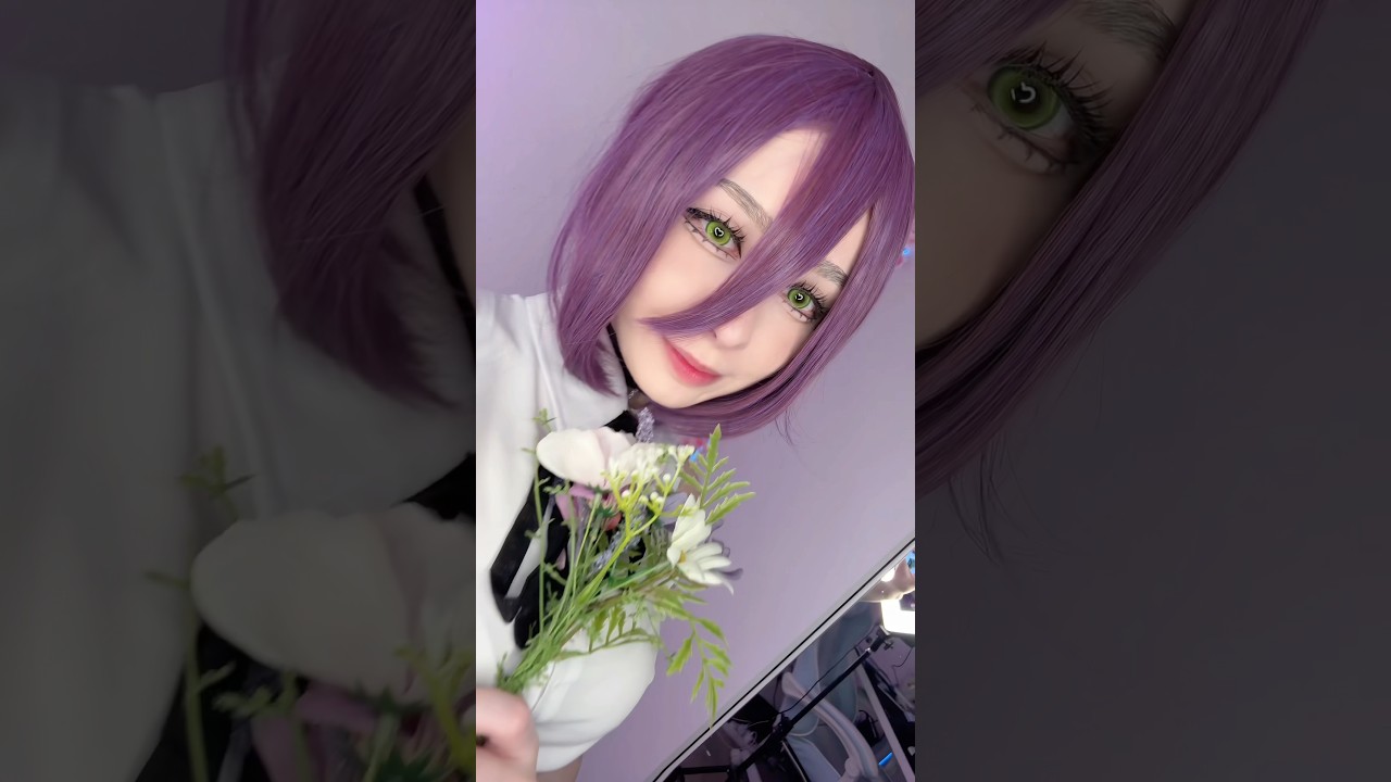 🌷 Big thank you to sweet Soverak from Throne for making this Reze cosplay possible 💖