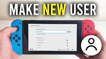 How To Make New User Account On Nintendo Switch - Full Guide