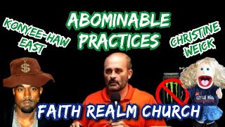 Abominable Practices Sins That Curse Your Land And People: Faith Realm Church Eric Collins Yee Haw