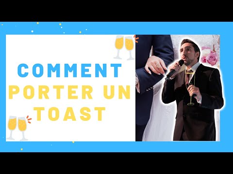 Comment Prendre la Parole en Public pour Porter un Toast