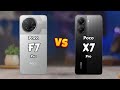 Poco F7 Pro vs Poco X7 Pro