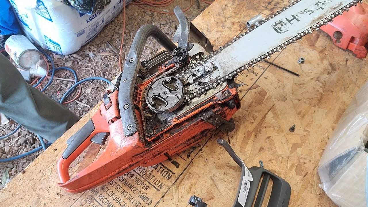 Husqvarna 450 xtorq chain brake handle replacement