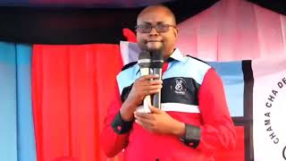 KATIBU MKUU CHADEMA JOHN MNYIKA AELEZA MAZITO BILA KUPEPESA MACHO HADHARANI