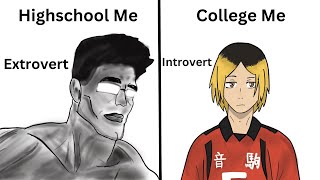 Highschool Me vs. College Me (Animated Story)