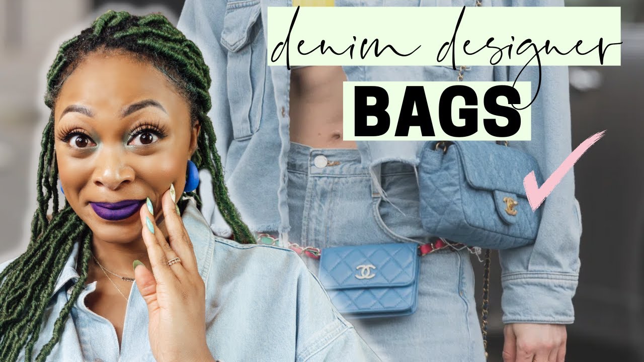 10 Designer Denim Handbags for Effortless Style