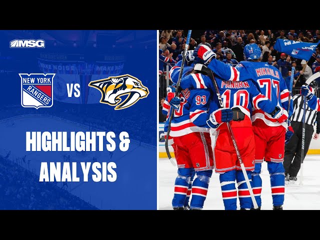 Panarin Has 2 Goal Night In Rangers Bounce Back Win Over Kraken