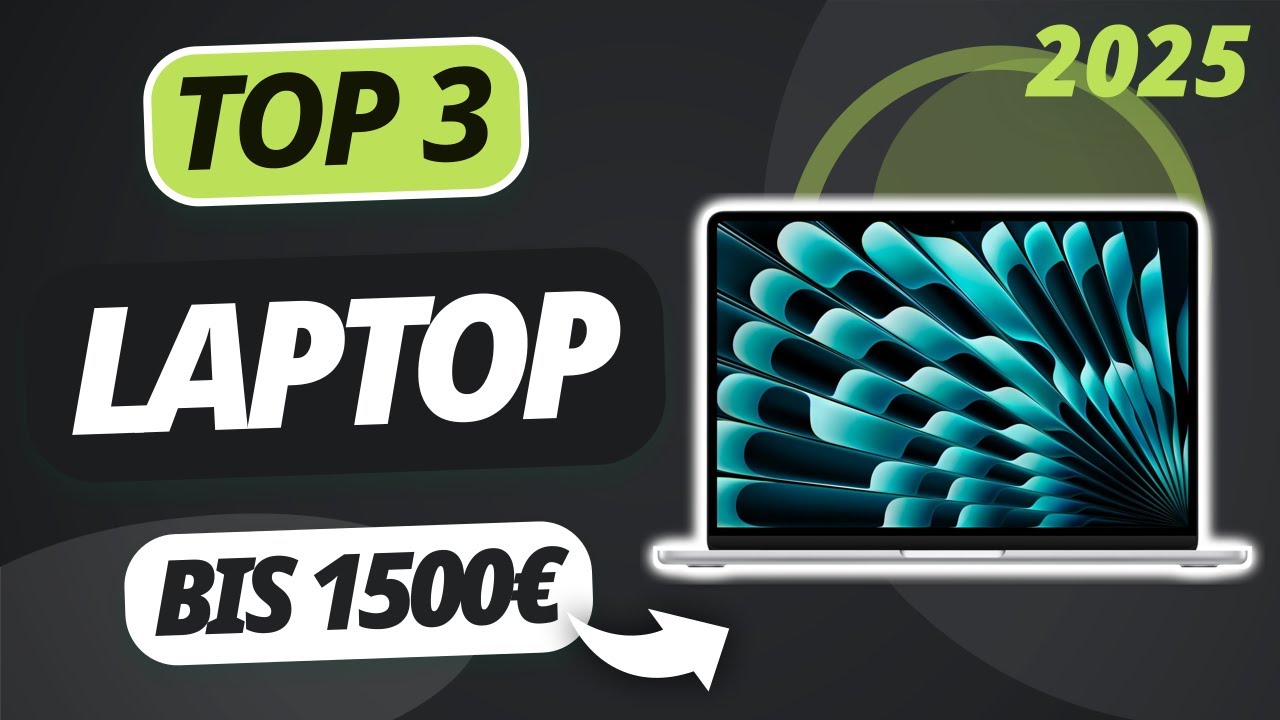 Der beste LAPTOP BIS 1500€ (2025) | TOP 3 Laptops im Vergleich