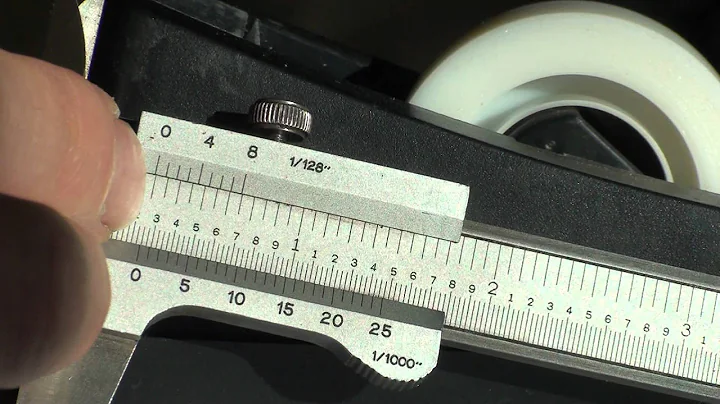 How to read Vernier Callipers [IMPERIAL]