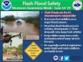 Flash Flood Safety Mon June 15th, 2015 [Monsoon Awareness Week]