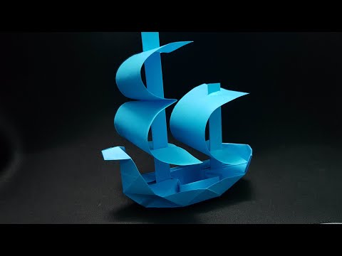 Video ORIGAMI - Hướng Dẫn Làm Chiếc Thuyền Buồm || How To... - youtube