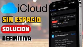 ✅ LA SOLUCIÓN: Como Tener más espacio en (iCloud Almacenamiento) iCloud lleno