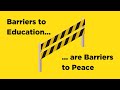 International Day of Education 2024: Barriers to education are barriers to peace