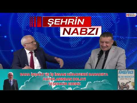 Gazeteci Orhan Topçu ile ŞEHRİN NABZI Programında konuk Hüdaverdi Bahadır