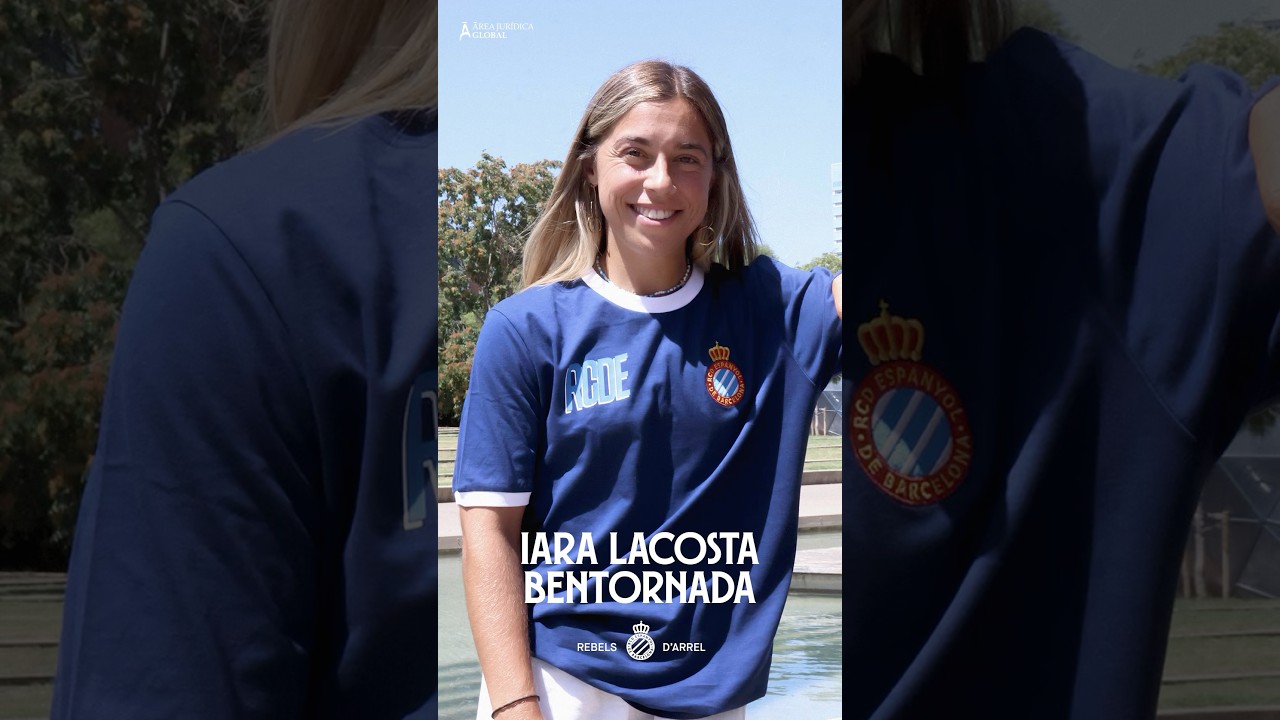 Iara Lacosta, nova Rebel! πͺ #RCDEFem #IaraLacosta #LigaF
