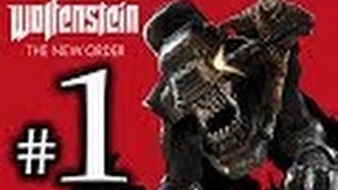 Wolfsenstein The New Order: walkthrough part 1{720p HD} developer Gameplay-No Commentary