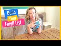 How To Build An Email List Fast With Messenger Bots