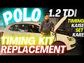 POLO DIESEL TIMING BELT CHANGE. POLO DIESEL WATER PUMP LEAKAGE .POLO TIMING KIT CHANGE .#automobile