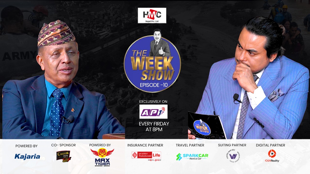The Week Show || Episode 10 Full Episode || Colonel Ratindra Khatri || Sandip Chhetri