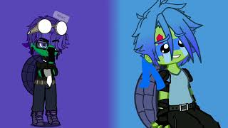 "Friends" till the end of the line! (ROTTMNT) //Edit// •Disaster twins•