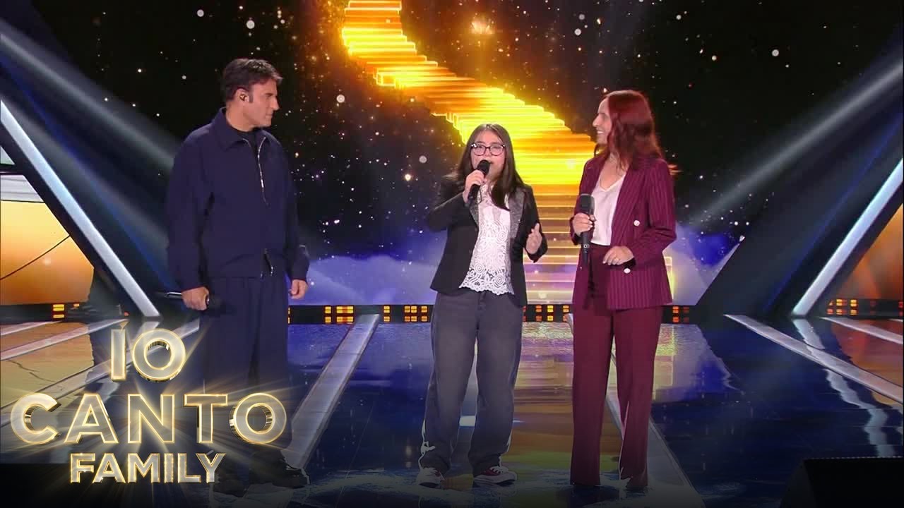 Io Canto Family - Valentina Basile, mamma Francesca e Sal Da Vinci in "Tu si' 'na cosa grande"