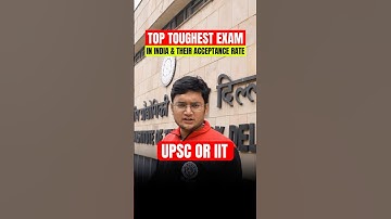 Most Difficult Exams in INDIA 🤯 #upsc #iit #jeeadvanced #nda